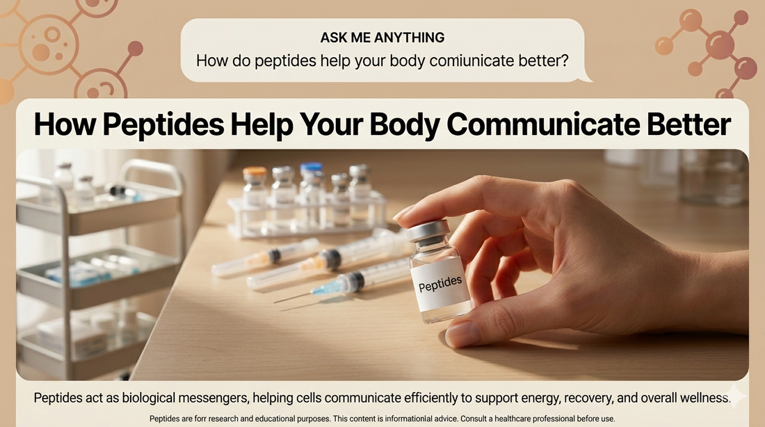 How Peptides Help Your Body Communicate Better