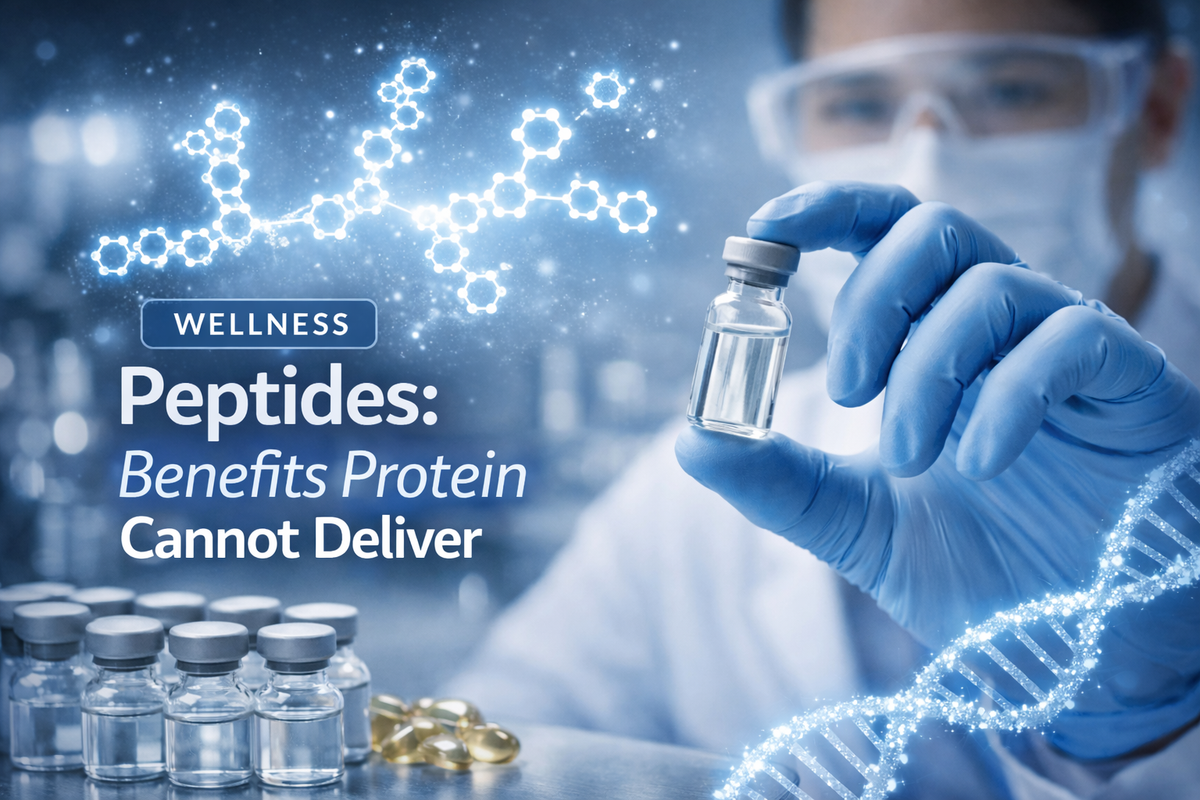 Peptides: Benefits Protein Cannot Deliver